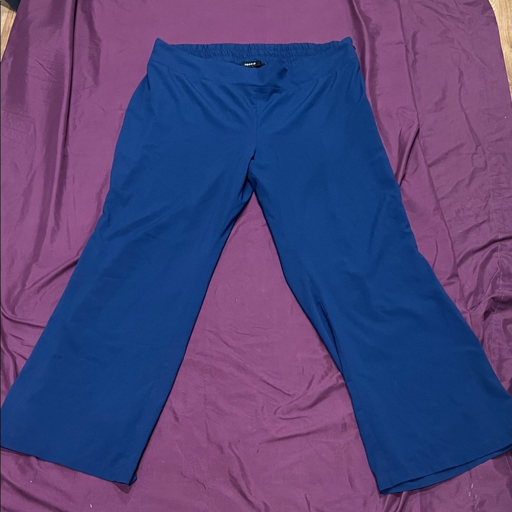 34. Torrid Royal Blue Wide-Leg Pants
